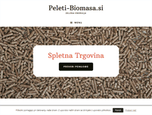 Tablet Screenshot of peleti-biomasa.si